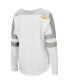 Фото #4 товара Women's White Tennessee Volunteers Trey Dolman Long Sleeve T-shirt