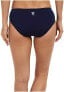 Фото #3 товара TYR 169338 Womens Mid Rise Hipster Bikini Bottom Swimwear Solid Navy Size 8