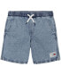 Toddler Boys Sporty Denim Shorts