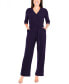 Фото #1 товара Комбинезон NY Collection 3/4 Sleeve Jumpsuit