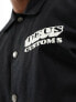 Deus Ex Machina amped coach jacket in black