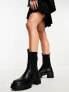 Фото #1 товара Simmi London Larkin sock Chelsea boot in black