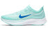 Фото #1 товара Кроссовки женские Nike Zoom Fly 3, легкие, беговые, низкие, цвет - светло-синий (AT8241-300)