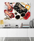 Фото #2 товара "Must Have" Frameless Free Floating Tempered Glass Panel Graphic Wall Art, 32" x 48" x 0.2"