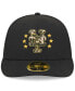 ფოტო #3 პროდუქტის Men's Black New York Mets 2024 Armed Forces Day Low Profile 59FIFTY Fitted Hat