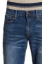 Фото #4 товара Lucky Brand Men's 221 Original Straight Leg Distressed Blue Jeans Size 32/32