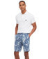 ფოტო #4 პროდუქტის Men's Harlem Tropical Print Linen Shorts