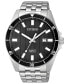 Men's Quartz Stainless Steel Bracelet Watch 42mm