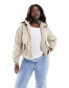 Фото #1 товара Yours cropped utility jacket in beige