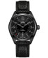 ფოტო #1 პროდუქტის Men's Swiss Automatic Khaki Field Black Rubber Strap Watch 42mm H70695735