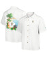 Фото #1 товара Men's White Arizona State Sun Devils Castaway Game Camp Button-Up Shirt