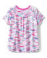 ფოტო #2 პროდუქტის Big Girls Plus Short Sleeve Active Curved Hem Tee