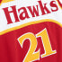 Фото #3 товара MITCHELL & NESS NBA AUTHENTIC JERSEY ATLANTA HAWKS 1987 DOMINIQUE WILKINS