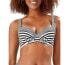 Фото #1 товара Tommy Bahama 285829 Breaker Bay Striped Underwire Bikini Top, Size 34 B