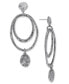 Oval Orbital Drop Statement Earrings, Created for Macy's