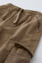Lined cargo trousers