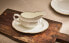 Фото #7 товара Bone china gravy boat with rim