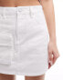 Фото #5 товара Armani Exchange denim skirt in white