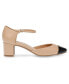 ფოტო #2 პროდუქტის Women's Pearle Block Heel Dress Pumps