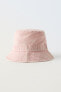 Фото #4 товара Denim bucket hat with label