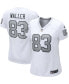 Фото #1 товара Women's Darren Waller White Las Vegas Raiders Alternate Game Jersey