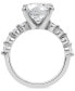 ფოტო #3 პროდუქტის Certified Lab Grown Diamond Engagement Ring (4-1/2 ct. t.w.) in 14k White Gold