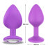 Фото #3 товара Sparkly Butt Plug Size M Violet