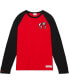 Men's Red Georgia Bulldogs Legendary Slub Raglan Long Sleeve T-shirt