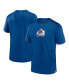 Men's Blue Colorado Avalanche Authentic Pro Performance T-shirt