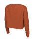 ფოტო #3 პროდუქტის Women's Orange Clemson Tigers Est. Cropped Long Sleeve T-shirt