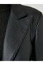 Фото #7 товара Куртка женская Koton Кожаный вид с пуговицами