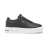 Фото #1 товара Puma Cali Court Lth Lace Up Womens Black Sneakers Casual Shoes 39380204