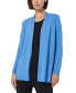 ფოტო #1 პროდუქტის Women's Relaxed V-Neck Open Cardigan