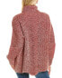 St. John Fringe Wool Sweater Women's Orange Xs