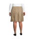 ფოტო #2 პროდუქტის Plus Size School Uniform Box Pleat Skirt Top of Knee