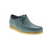 Фото #4 товара Clarks Wallabee 26162538 Mens Gray Nubuck Oxfords & Lace Ups Casual Shoes