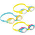 Фото #4 товара Детские очки для плавания Intex (12 штук)