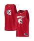 Men's Number 45 Red Louisville Cardinals Swingman Basketball Jersey