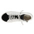 Фото #4 товара Vintage Havana Lester Perforated High Top Womens White Sneakers Casual Shoes LE