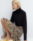 Фото #4 товара Women's Animal-Print Flowing Skirt