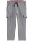 Фото #1 товара Toddler Solid Fleece Pants - Gray 4T