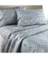 Фото #1 товара Постельное белье Southshore Fine Linens классический набор постельного белья ультра мягкий с орнаментом Пэйсли 4-х предметный