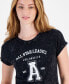 Juniors' All-Star League Graphic Raglan-Sleeve T-Shirt Черный, XS - фото #3