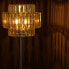 Nachttischlampe Kristall gold