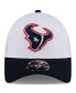 Фото #4 товара Men's White/Navy Houston Texans 2024 NFL Training Camp 9FORTY Adjustable Hat