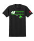 Фото #3 товара Men's Black Tyler Reddick 2023 EchoPark Automotive Grand Prix Winner T-shirt