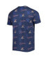 ფოტო #4 პროდუქტის Men's Navy Tacoma Rainiers Allover Print Crafted T-shirt