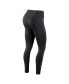 ფოტო #4 პროდუქტის Women's Black Green Bay Packers Yard Line Crossover Leggings