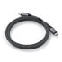 Фото #5 товара Кабель USB-C к USB-C для зарядки 100W Satechi ST-TCC2MM 2 м черный-серый