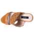 Фото #7 товара Diba True Get Smart CutOuts Platform Wedge Womens Brown Casual Sandals 84038-25